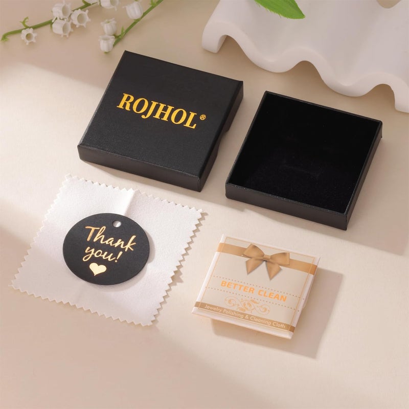 ROJHOL Store Gold Silver Initial Bracelet for Women, 18K Gold Plated Mini Belt Buckle Initial Bracelet, Letter A-Z Charm Bracelet Unique Western Jewelry Gifts for Women Men - Image 5